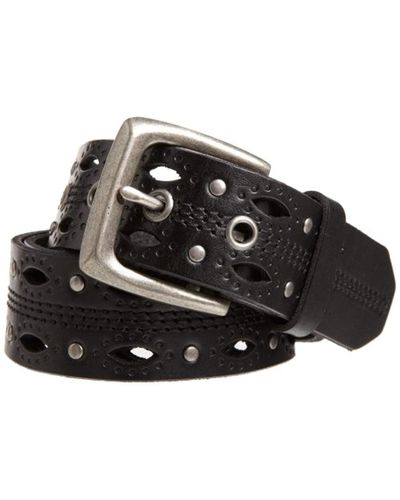 Carhartt Dearborn Studded Leather Belt in Black - Lyst