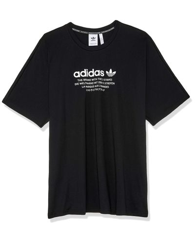 adidas Cotton T-shirt Nmd in Nero (Black) for Men - Lyst
