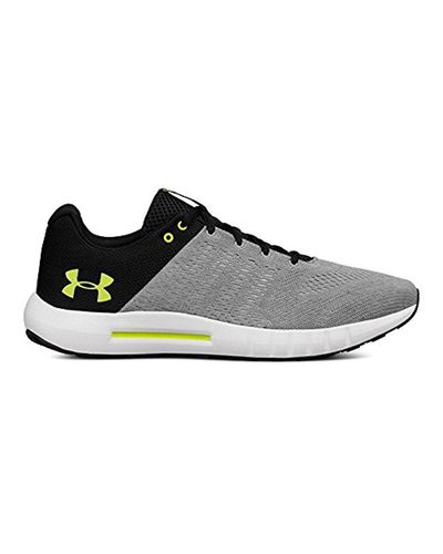 Under Armour Ua Micro G Pursuit Running Shoes in Grey/Black (Gray) for Men  | Lyst