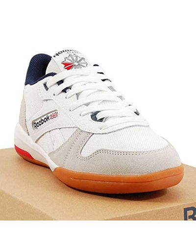 Reebok Leather Unphased Pro White Grey 