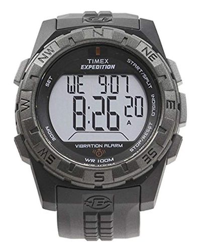 timex men's t49851 expedition vibration alarm