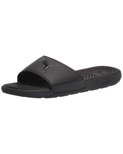 cat sandals black