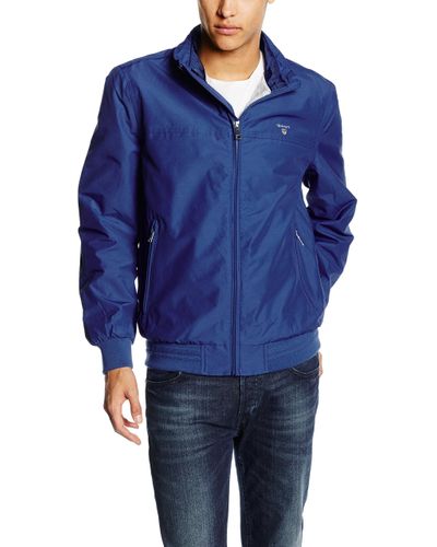 GANT Cotton Sunny Wayside Jacket in Blue for Men - Lyst