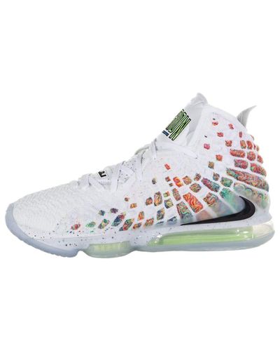 Nike Lebron Xvii Basketballschuhe Bq3177 100 In Weiss Fur Herren Lyst
