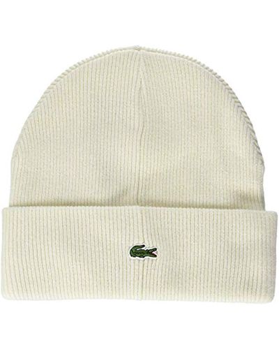 bonnet lacoste beige