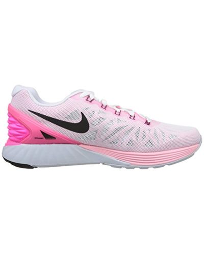 Nike Lunarglide 6 654434-500 Damen Laufschuhe in Pink - Lyst