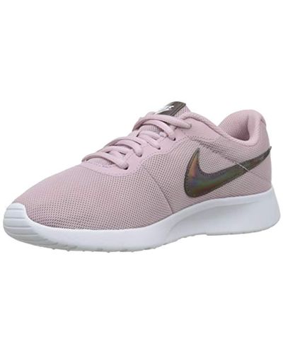 Nike Tanjun Running Shoes in Pink - Lyst
