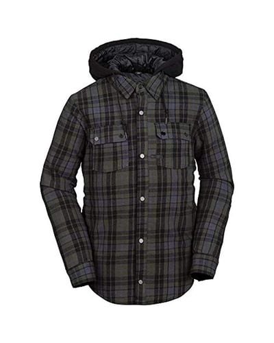 volcom insulated flannel