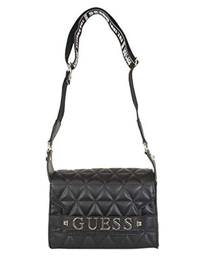 guess black shoulder bolsa