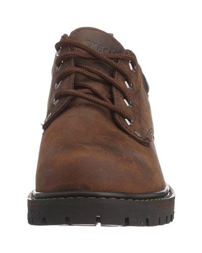 Skechers Tom Cats Utility Shoe in Dark Brown (Brown) for Men - Lyst