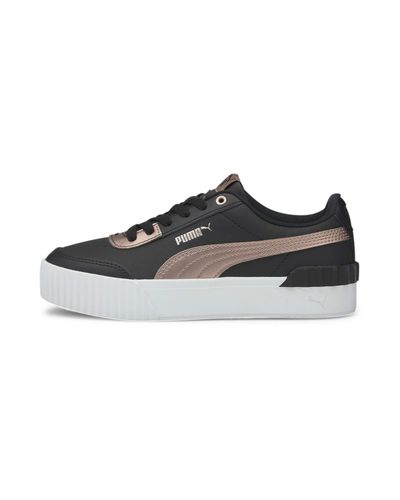 Basket Carina Lift Metallic pour Black-Rose Gold 3.5 PUMA - Lyst
