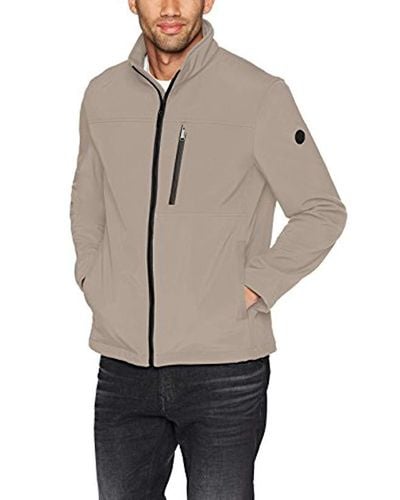 calvin klein soft shell jacket