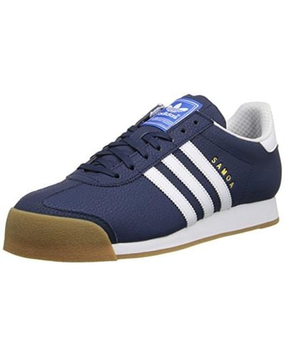 adidas samoa mens blue