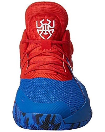 adidas D.o.n. Donovan Mitchell Issue #1 Spiderman Basketball Shoes  Blue/red/footwear White for Men | Lyst
