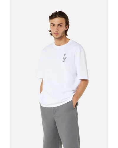 AMI Cotton Jean Jullien X Ami T-shirt in White | Lyst