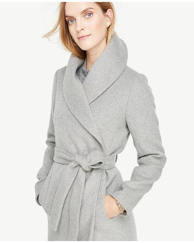 Ann taylor wool wrap coat Clearance