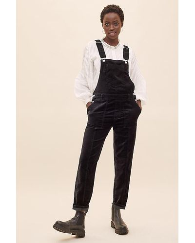velvet dungaree