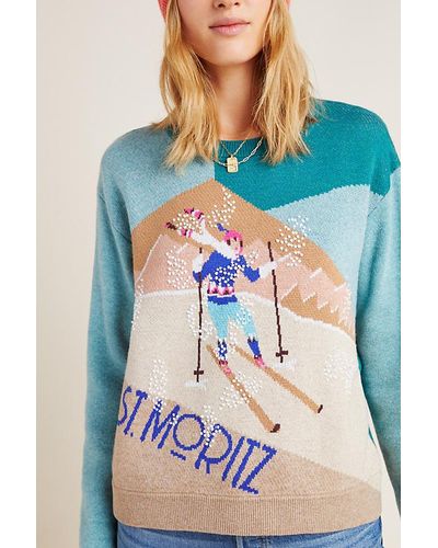 apres ski sweater anthropologie