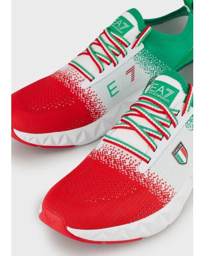 Sneaker Ultimate 2.0 Team Italia Olimpiadi Tokyo 2020Emporio Armani in  Materiale sintetico di colore Bianco | Lyst