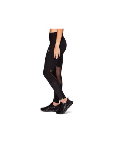 Asics Fuji Trail Tight in Black - Lyst