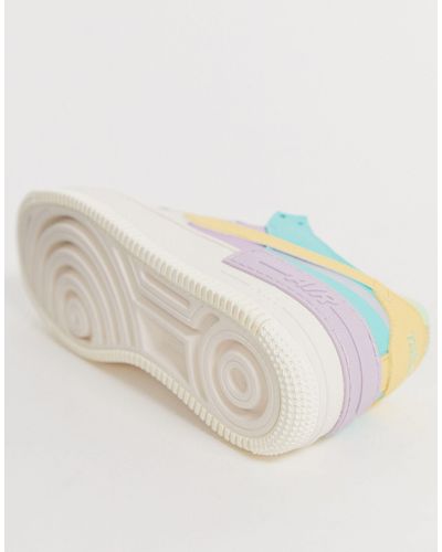 NIKE AIR FORCE 1 shadow pastel 39/40 EUR 110,00 - PicClick IT