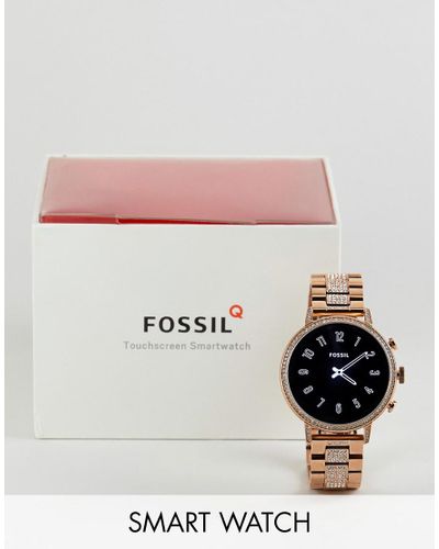 Fossil Ftw6011 Gen 4 Q Venture Smart Watch 40mm in Gold (Metallic) - Lyst