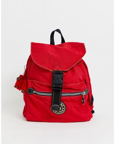 Mochila kipling gris