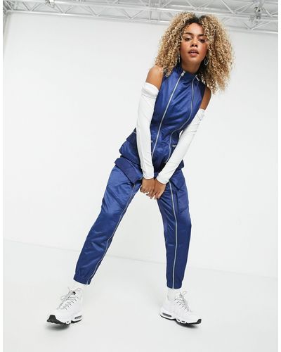 blue jordan jumpsuit