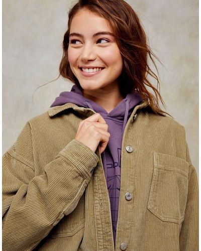 topshop khaki denim jacket