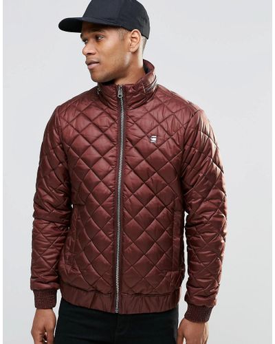 G-Star RAW Synthetic Meefic Quilted Jacket for Men - Lyst