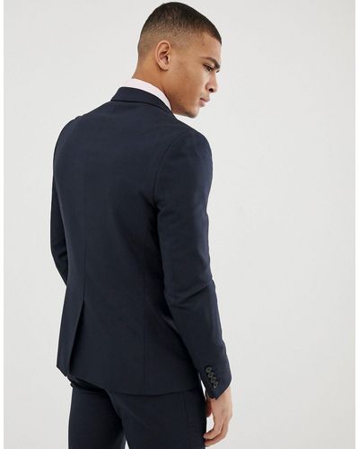 long navy jacket for wedding