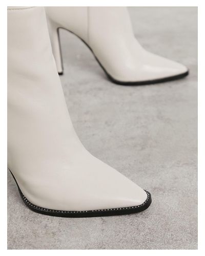 Botines Steve Madden de color Blanco | Lyst