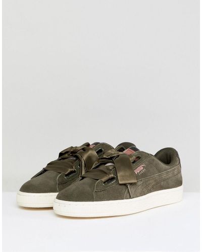 basket puma khaki