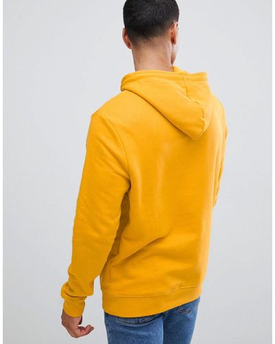 New Look Hoodie In Mustard in Yellow for Men - Lyst