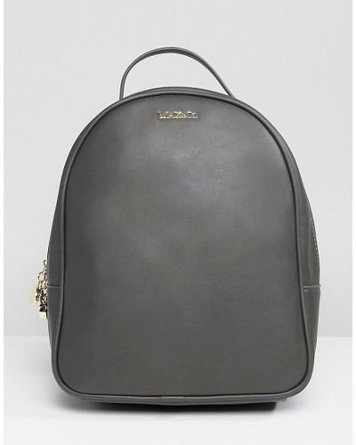 Zaino minimal in pelleMAX\u0026Co. in Pelle di colore Grigio | Lyst