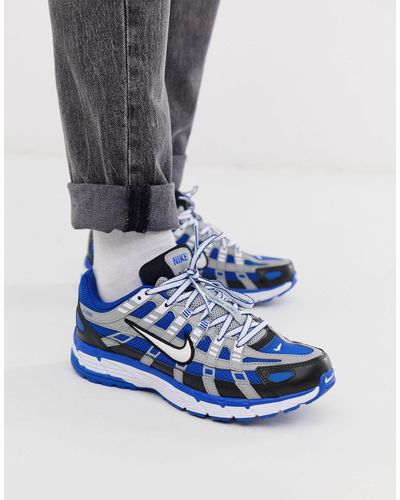 NIKE p6000 - Red Silver Men's 7.5 // Women's - Depop