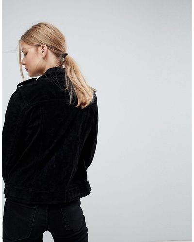 SELECTED FEMME BLACK DAISY LEATHER JACKET – Aida Shoreditch