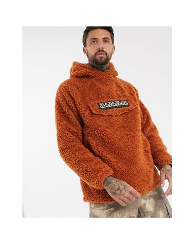 napapijri teddy hoodie