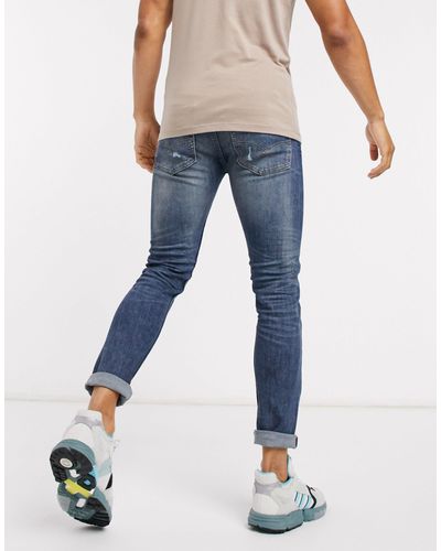 LEVI'S® Extreme Skinny Fit Jeans mit Stretch-Anteil Modell '519 Hi-Ball' in  Blau / Türkis online kaufen (1035839) | Peek \u0026 Cloppenburg