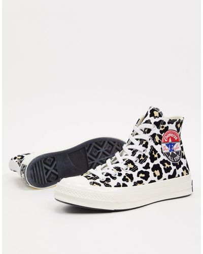 converse leopard haute