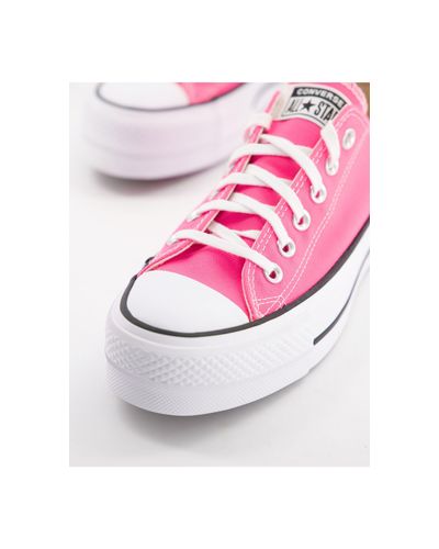 converse chuck taylor all star lift rosa Gran venta - OFF 60%