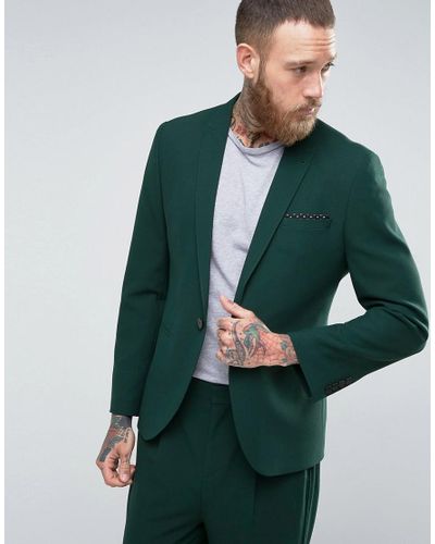 green suit jacket men