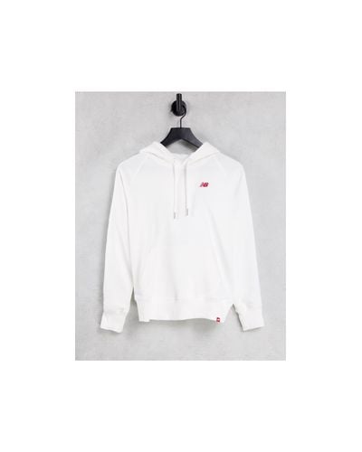 New Balance sudadera cremallera Essentials Brush Hoodie Negro Hombre