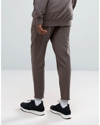 puma brown joggers