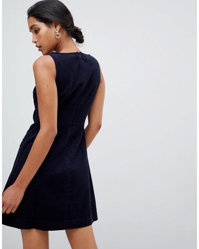 oasis cord shift dress