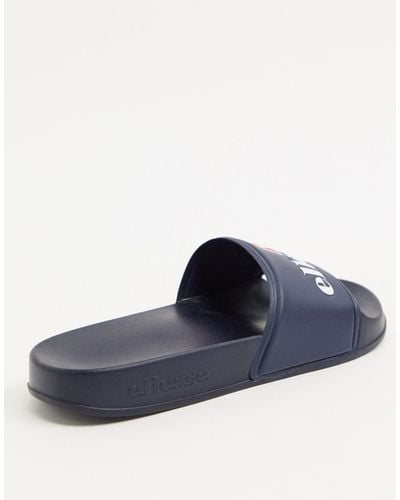 black ellesse sliders