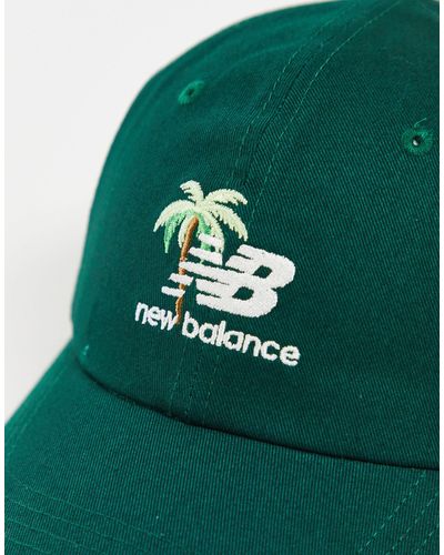In esclusiva per asos - - miami - cappello con visiera con logo di New  Balance in Verde | Lyst