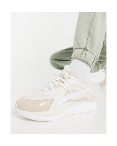 PUMA Rs Curve Tones Wn's Lage sneakers Leren Sneaker Dames Beige -  Schoenen.nl