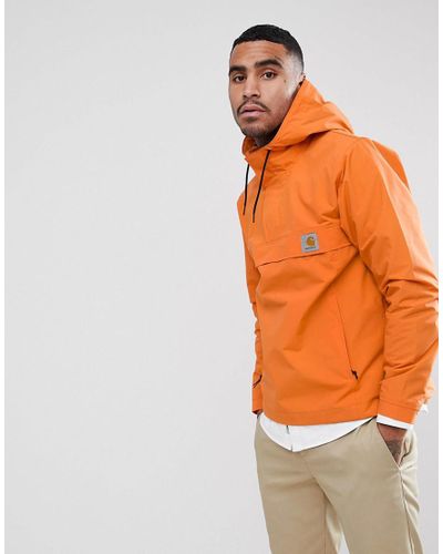 Carhartt WIP Cotton Summer Nimbus Jacket In Orange for Men | Lyst Canada