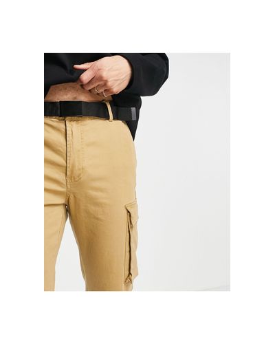 Pantalones cargo de Pull\u0026Bear para hombre | FASHIOLA.mx